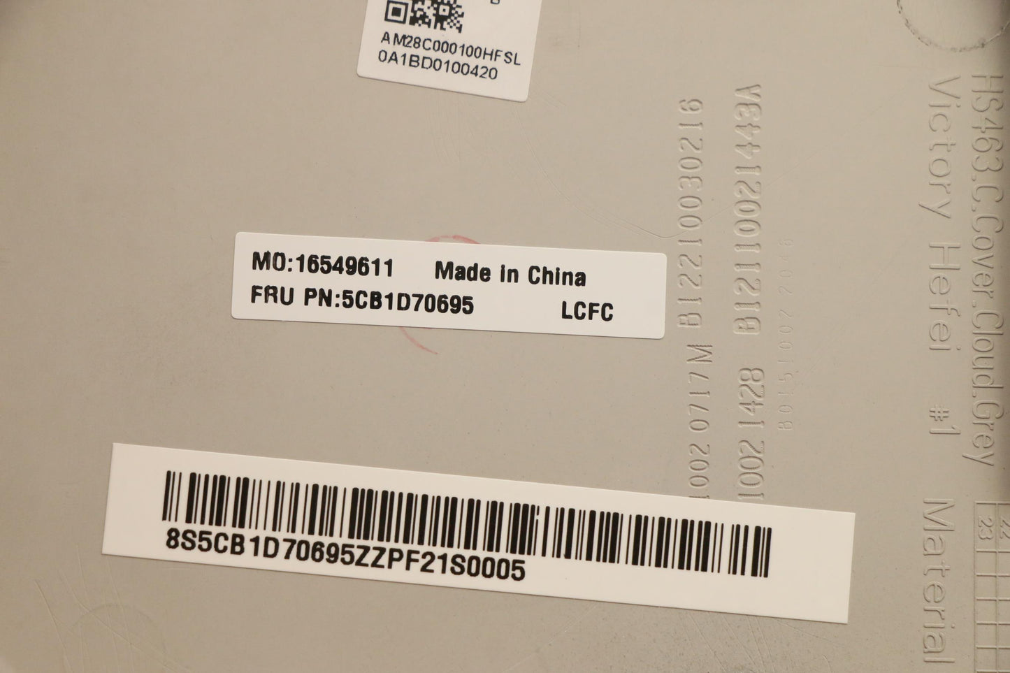 Lenovo Cover Upper Case Assembly Uke - 5CB1D70695