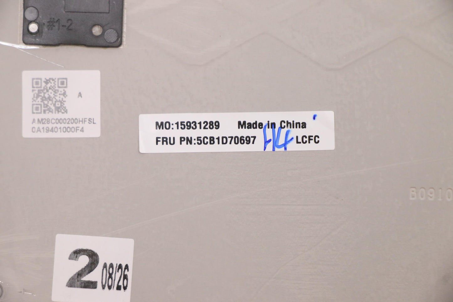 Lenovo Cover Lower Case_L82L0_Uma_W/R - 5CB1D70697