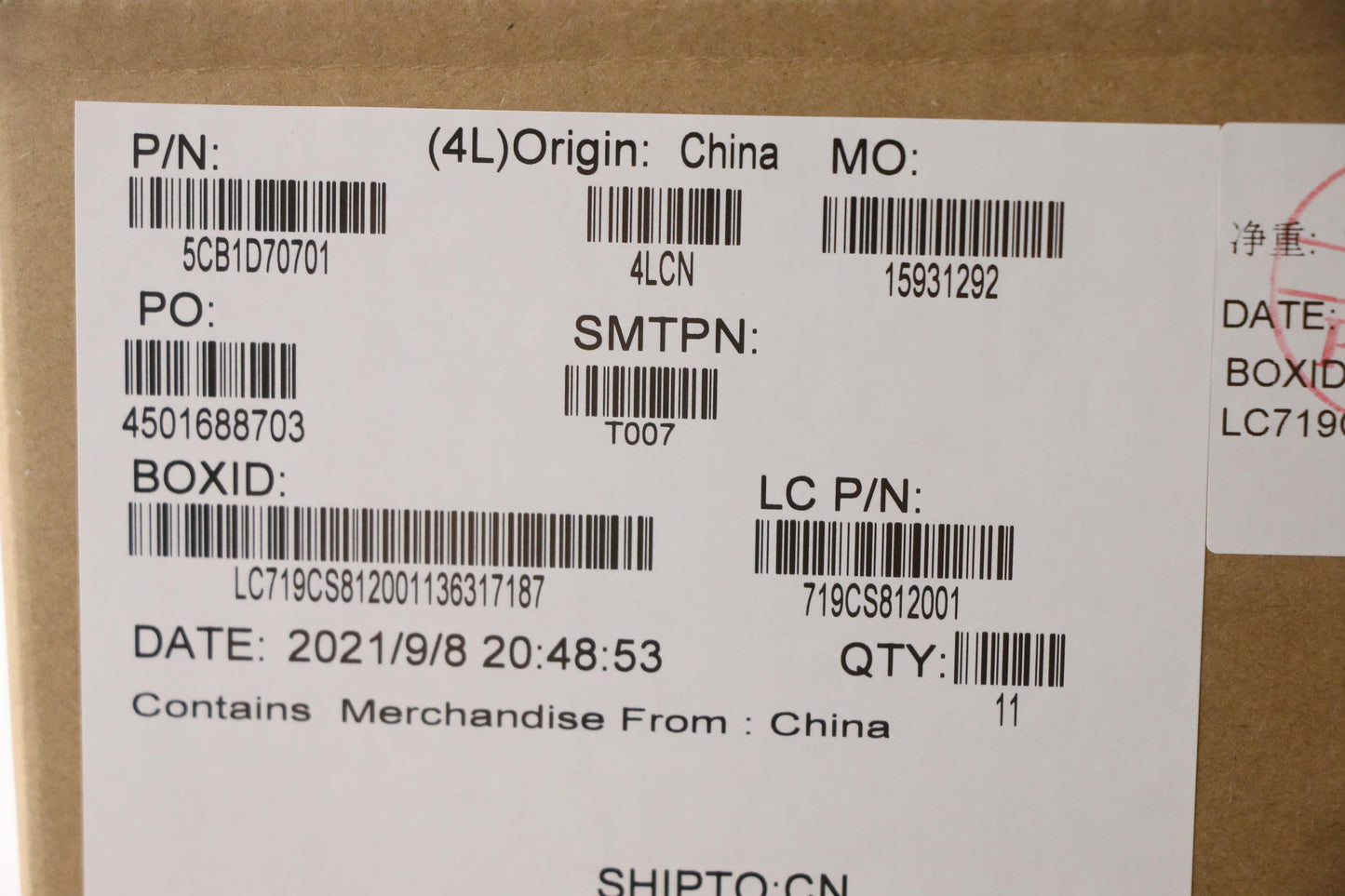 Lenovo Cover Lcd Cover L 82L0 - 5CB1D70701