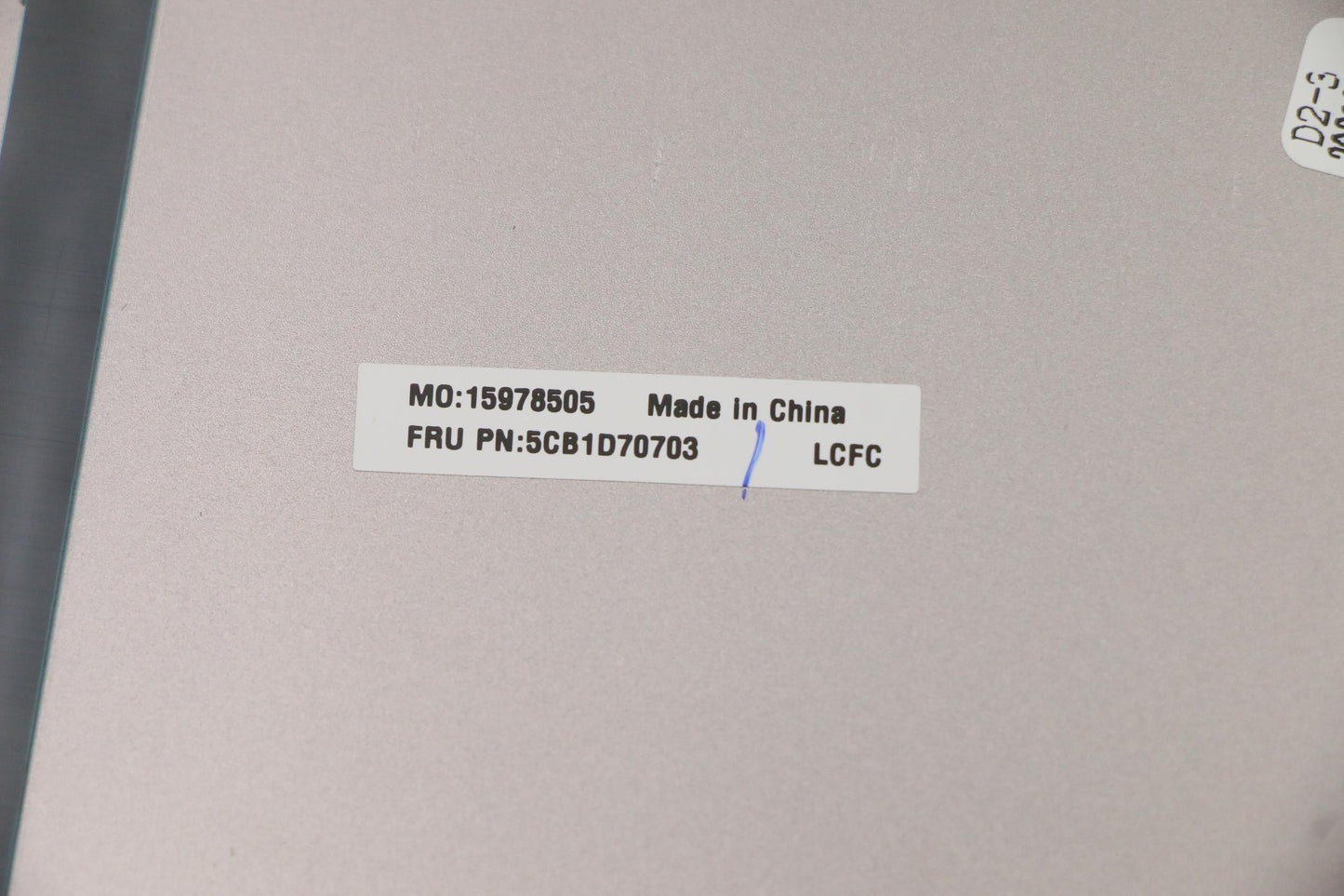 Lenovo Cover Lcd Cover L 21B1 Uhd - 5CB1D70703