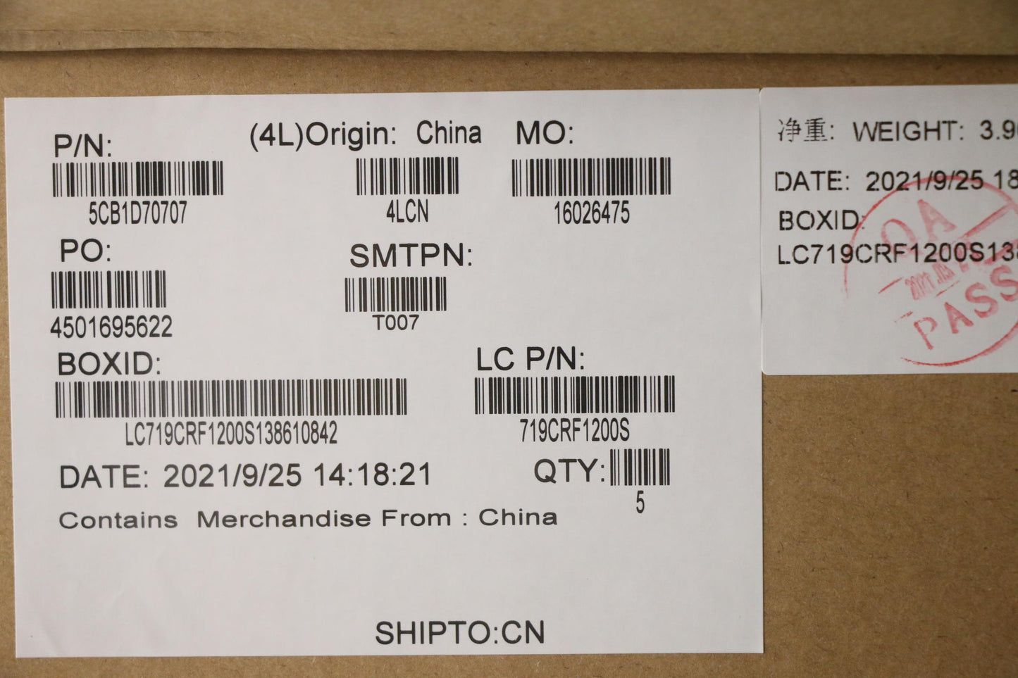 Lenovo Cover Upper Case Assembly La S - 5CB1D70707