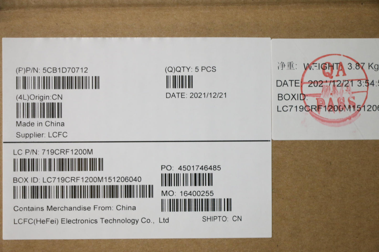 Lenovo Cover Upper Case Assembly Hun - 5CB1D70712