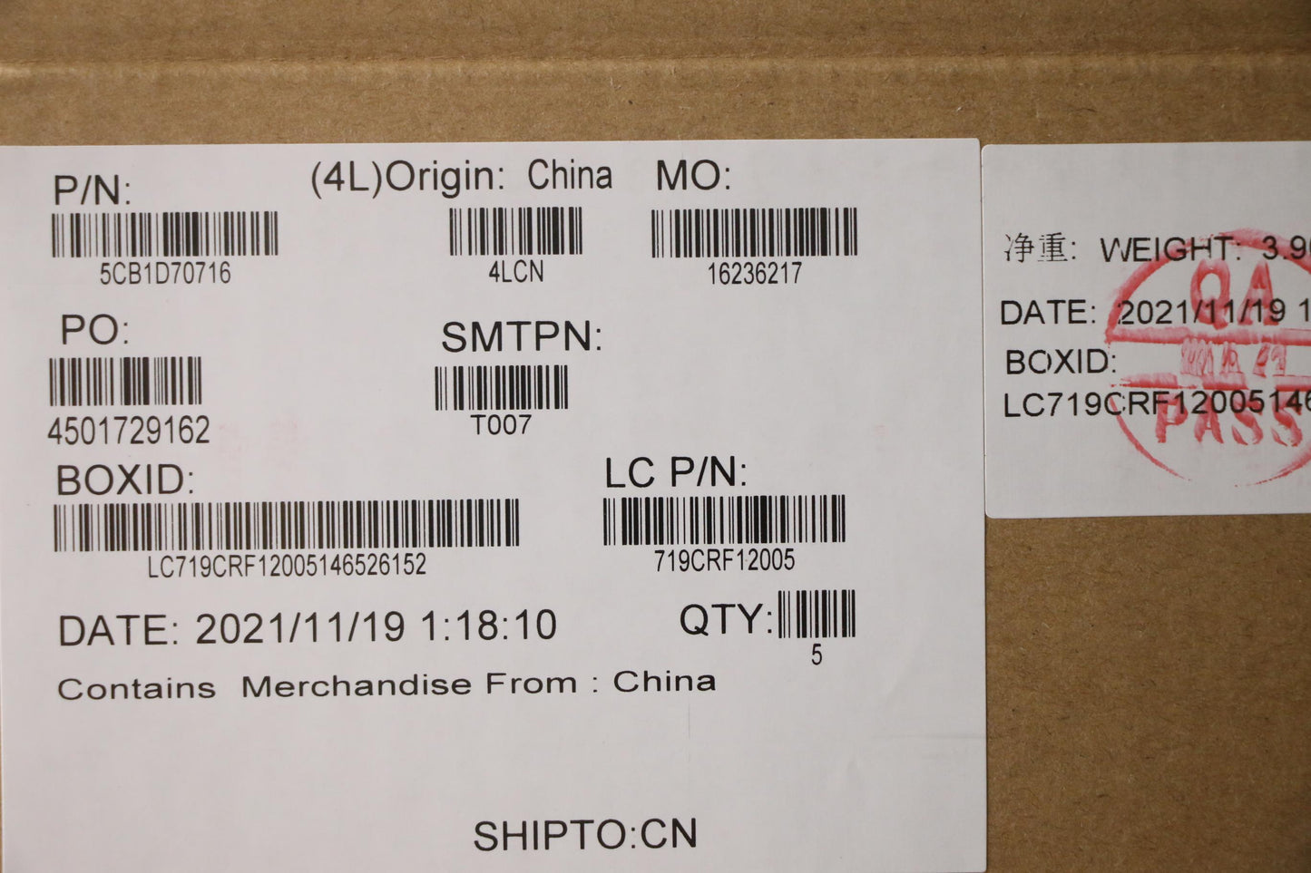 Lenovo Cover Upper Case Assembly Fra/ - 5CB1D70716