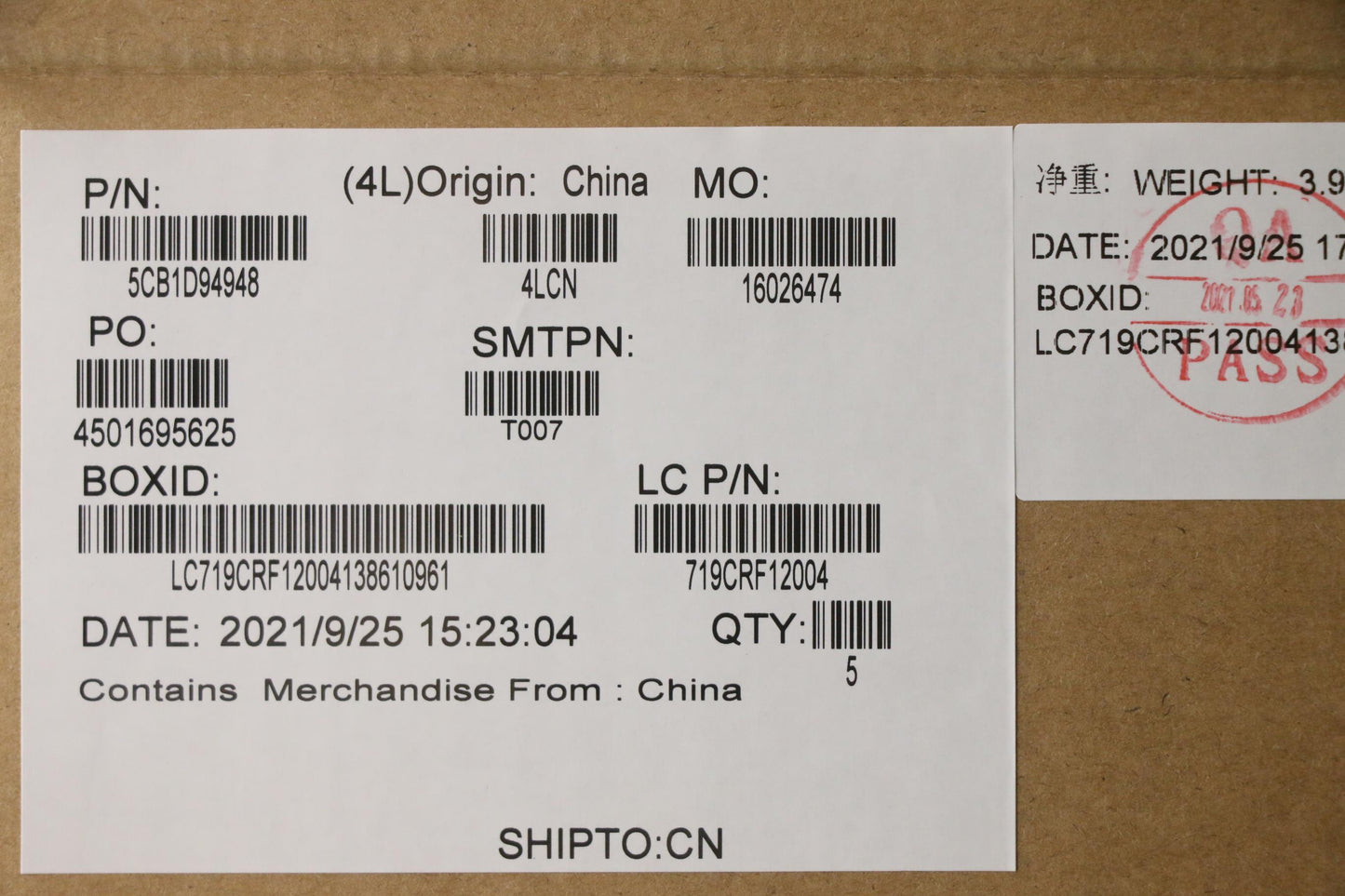 Lenovo Cover Upper Case Assembly Fra - 5CB1D94948