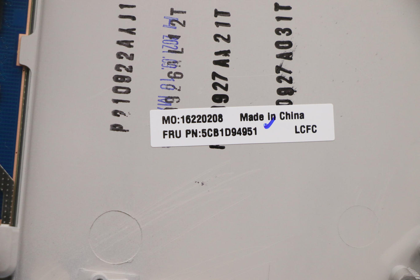 Lenovo Cover Upper Case Assembly Usa_ - 5CB1D94951