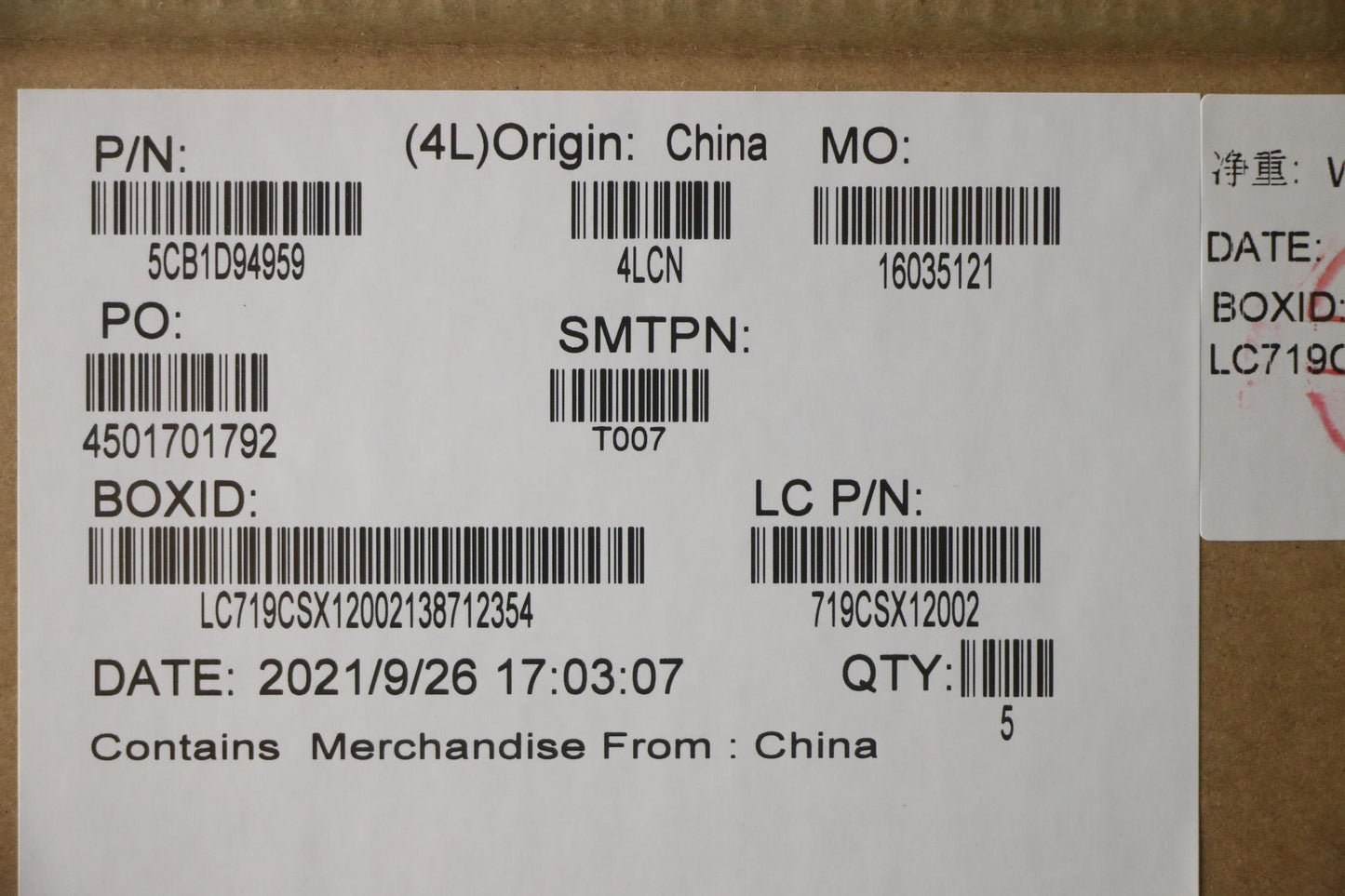 Lenovo Cover Lower Case L 82Lv Cg - 5CB1D94959