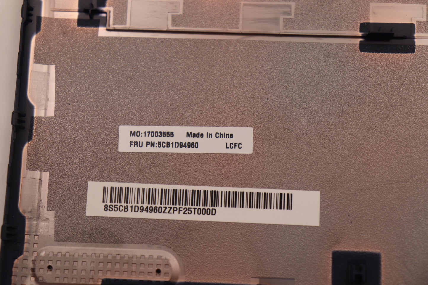 Lenovo Cover Lower Case L 82Lv Ab - 5CB1D94960