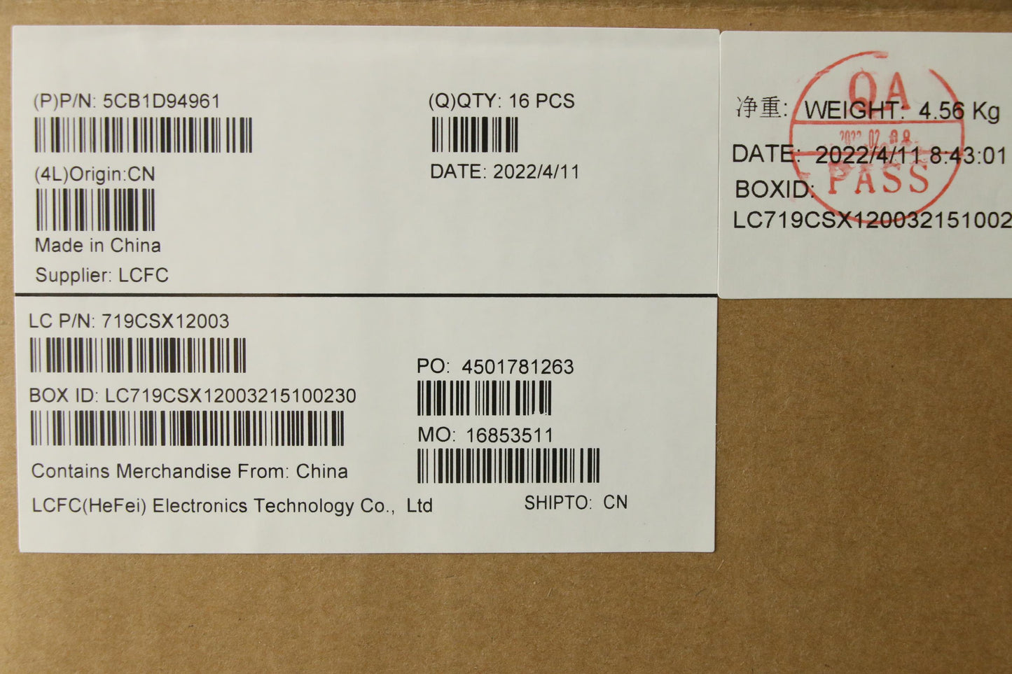 Lenovo Cover Lower Case L 82Lv Sa - 5CB1D94961