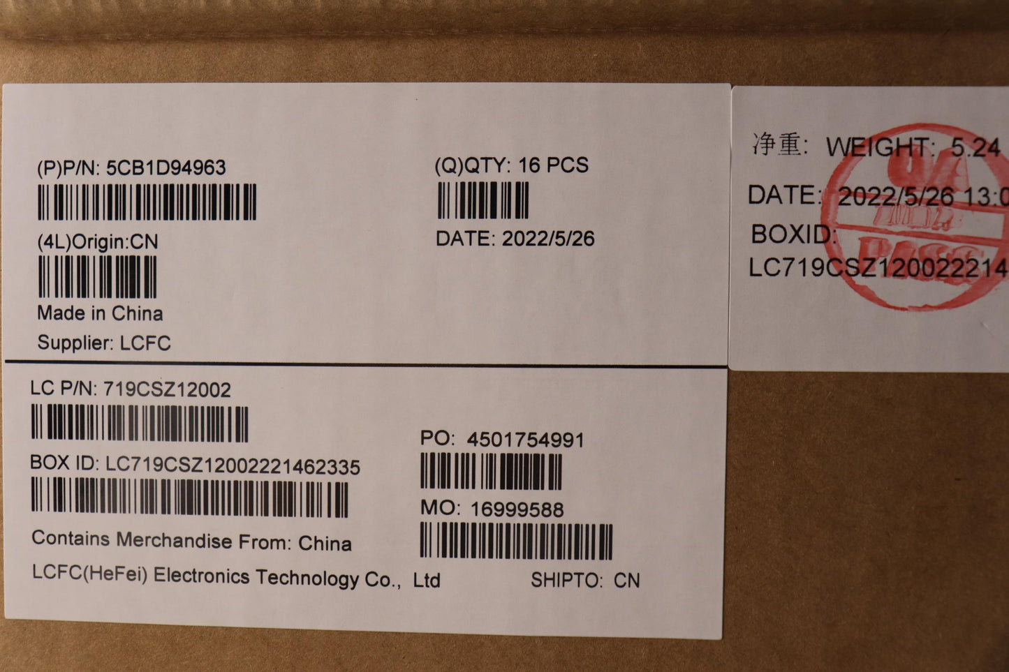 Lenovo Cover Lcd Cover L 82Lv Ab - 5CB1D94963