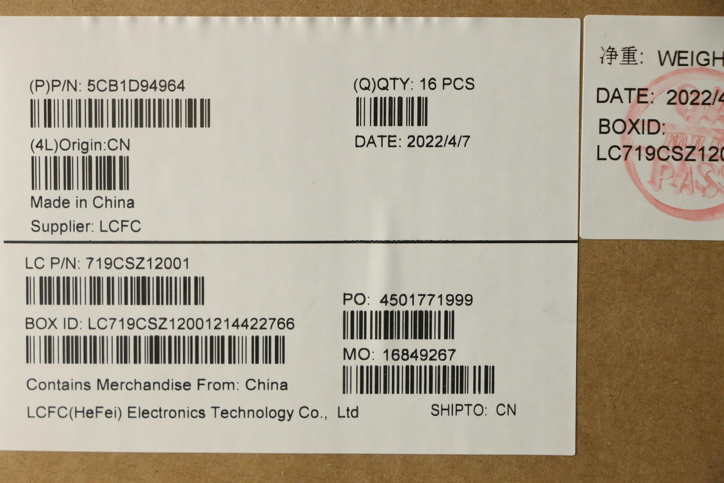 Lenovo Cover Lcd Cover L 82Lv Sa - 5CB1D94964