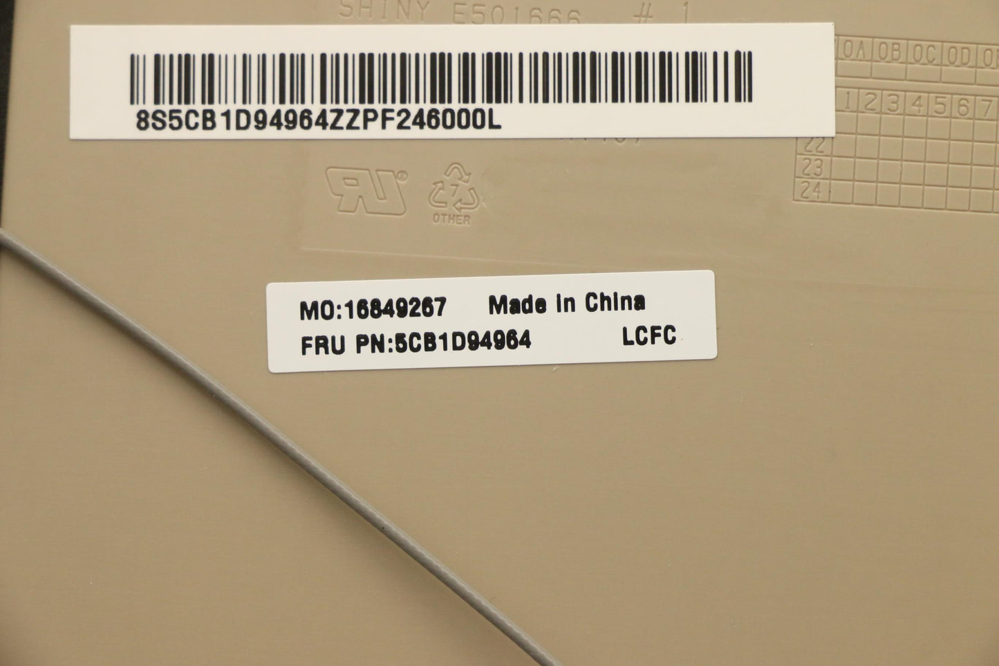 Lenovo Cover Lcd Cover L 82Lv Sa - 5CB1D94964
