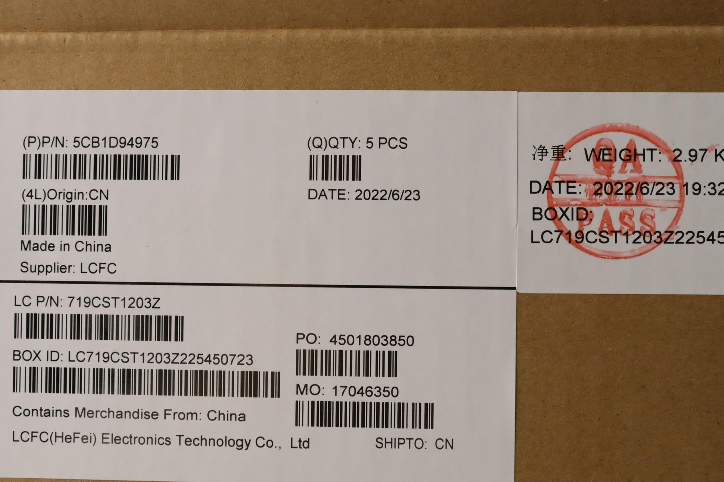 Lenovo Cover Uppercaseassembly La Spa - 5CB1D94975