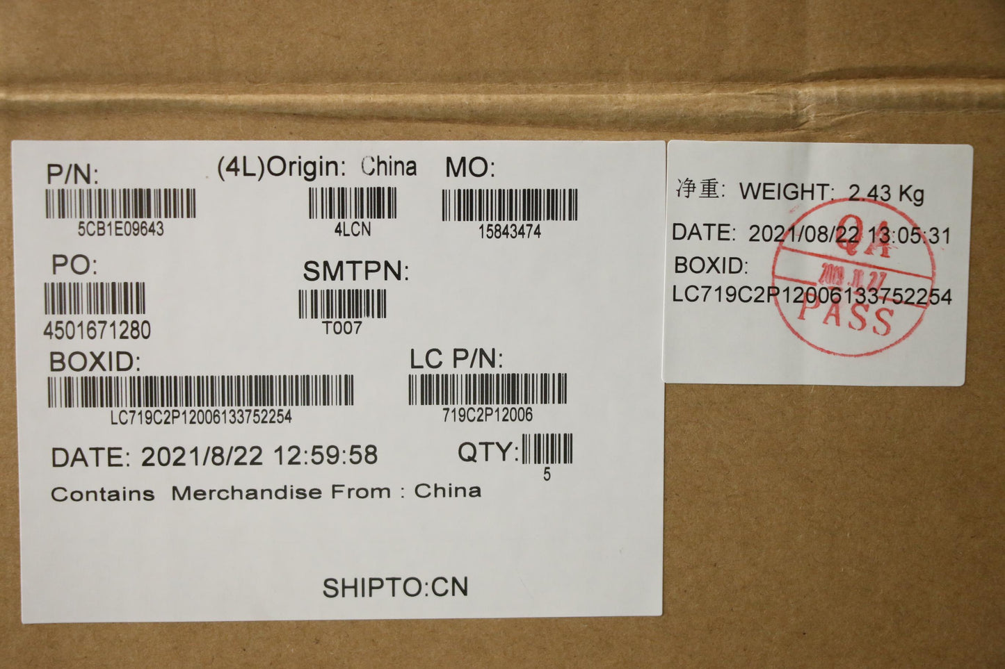 Lenovo Cover Uppercaseassembly Nor L8 - 5CB1E09643