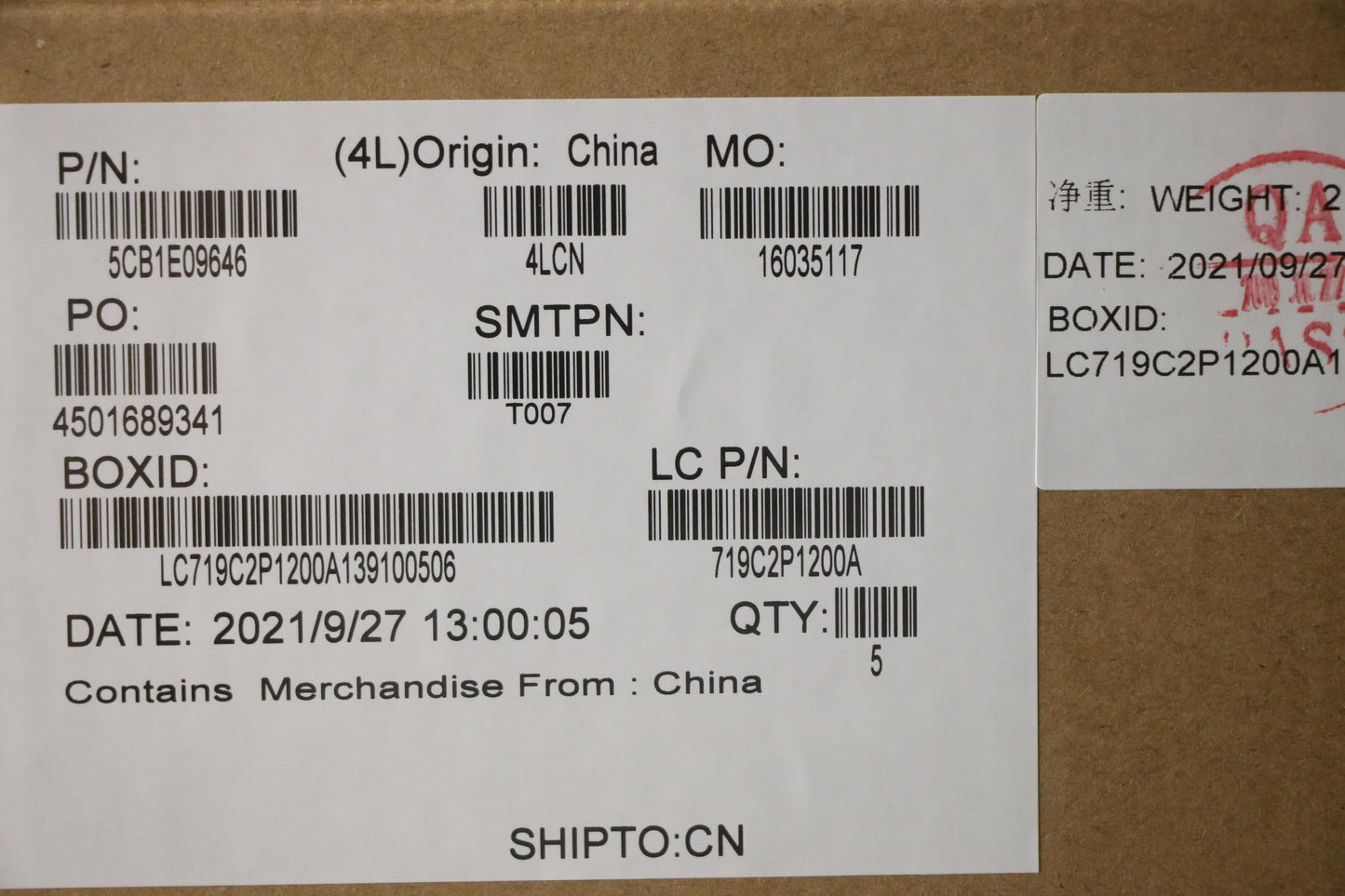 Lenovo Cover Uppercaseassembly Laspa - 5CB1E09646