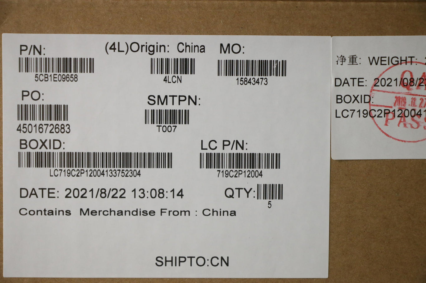 Lenovo Cover Uppercaseassembly Spa L8 - 5CB1E09658