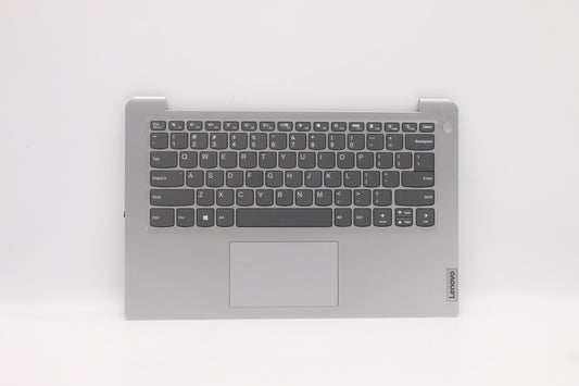 Lenovo C-Cover with Keyboard, USA English, Cloud Grey, Non-Backlit, Non-Fingerprint - 5CB1E19771