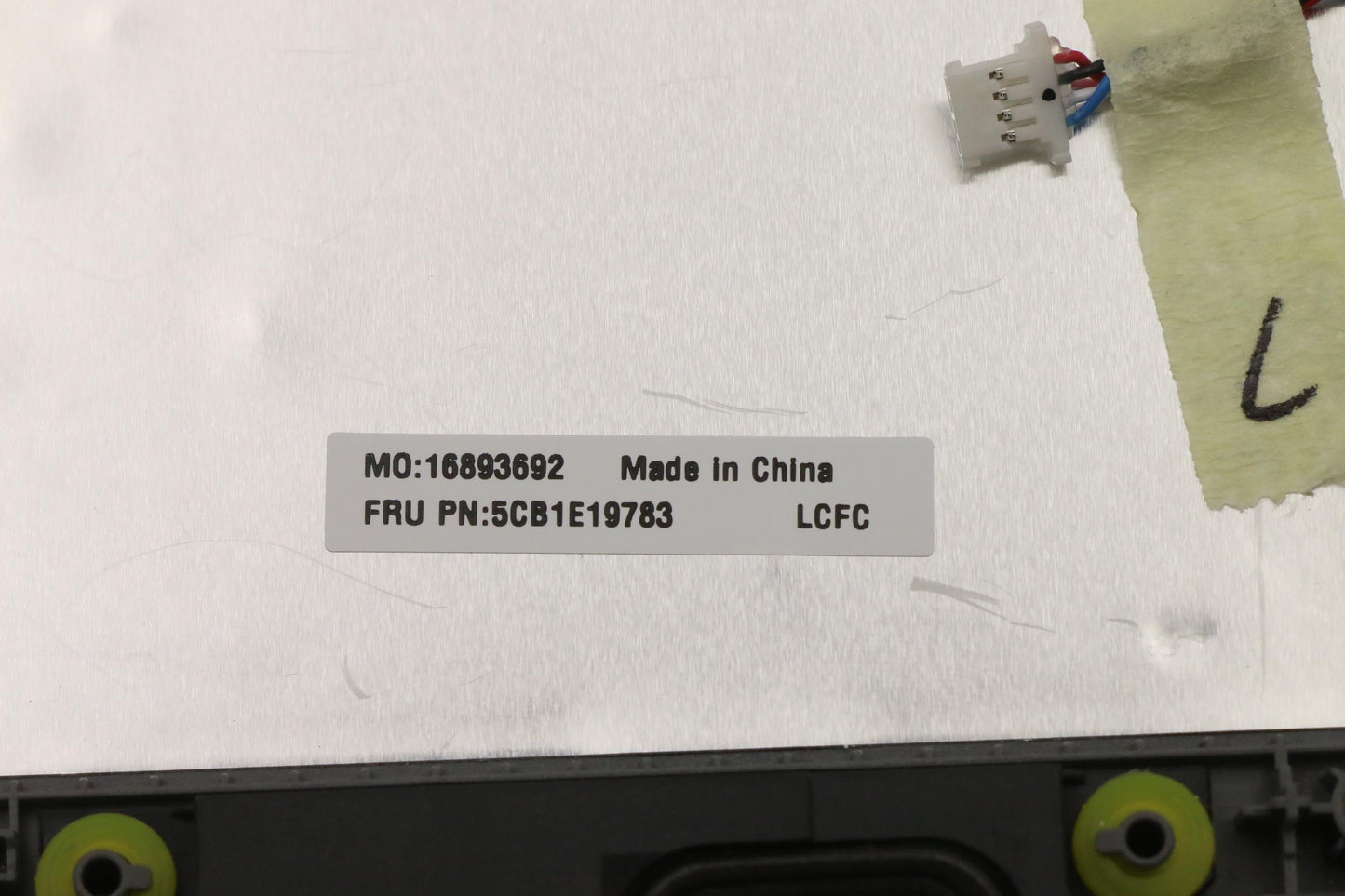 Lenovo Cover Upper Case Assembly Fra - 5CB1E19783