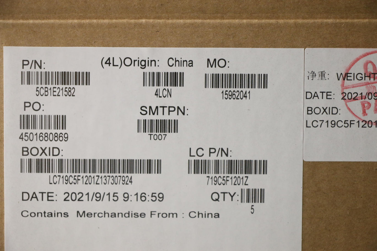 Lenovo Cover Upper Case Assembly Bel - 5CB1E21582