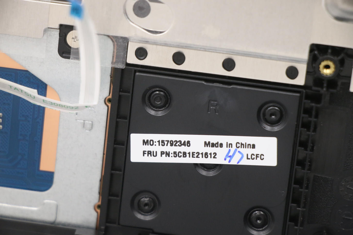 Lenovo Cover Upper Case Assembly Bel - 5CB1E21612