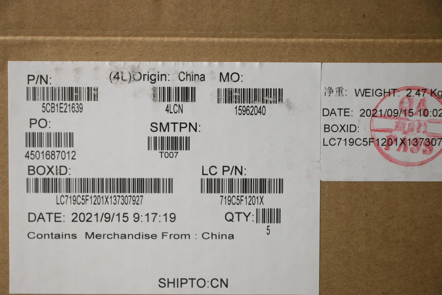 Lenovo Cover Upper Case Assembly Nor - 5CB1E21639