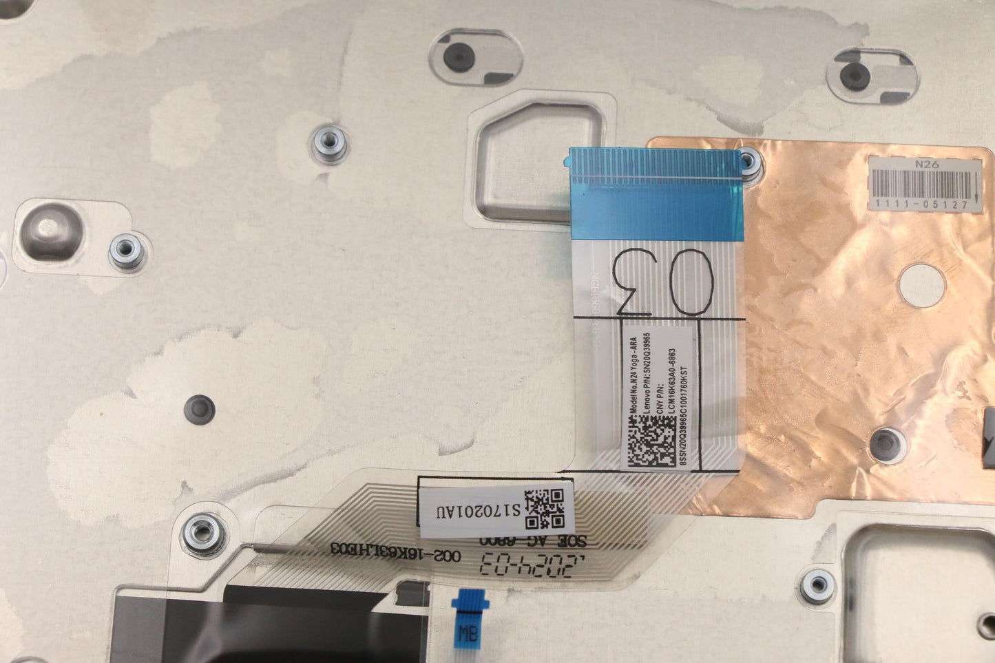 Lenovo Cover Upper Case Assembly Ara - 5CB1E21677