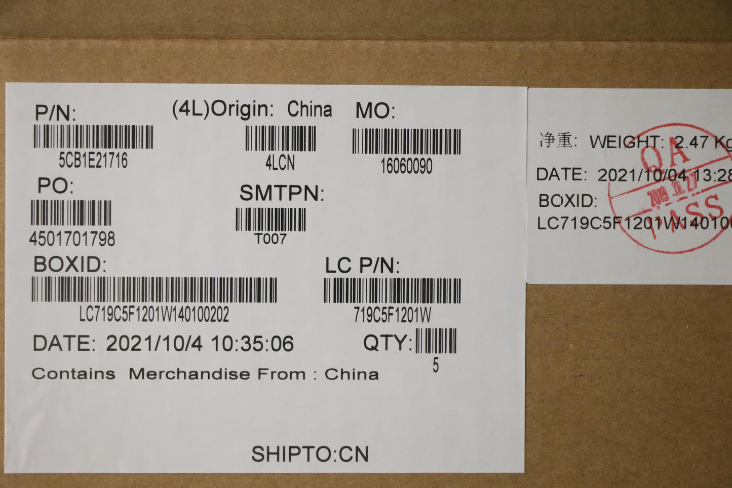 Lenovo Cover Upper Case Assembly La S - 5CB1E21716