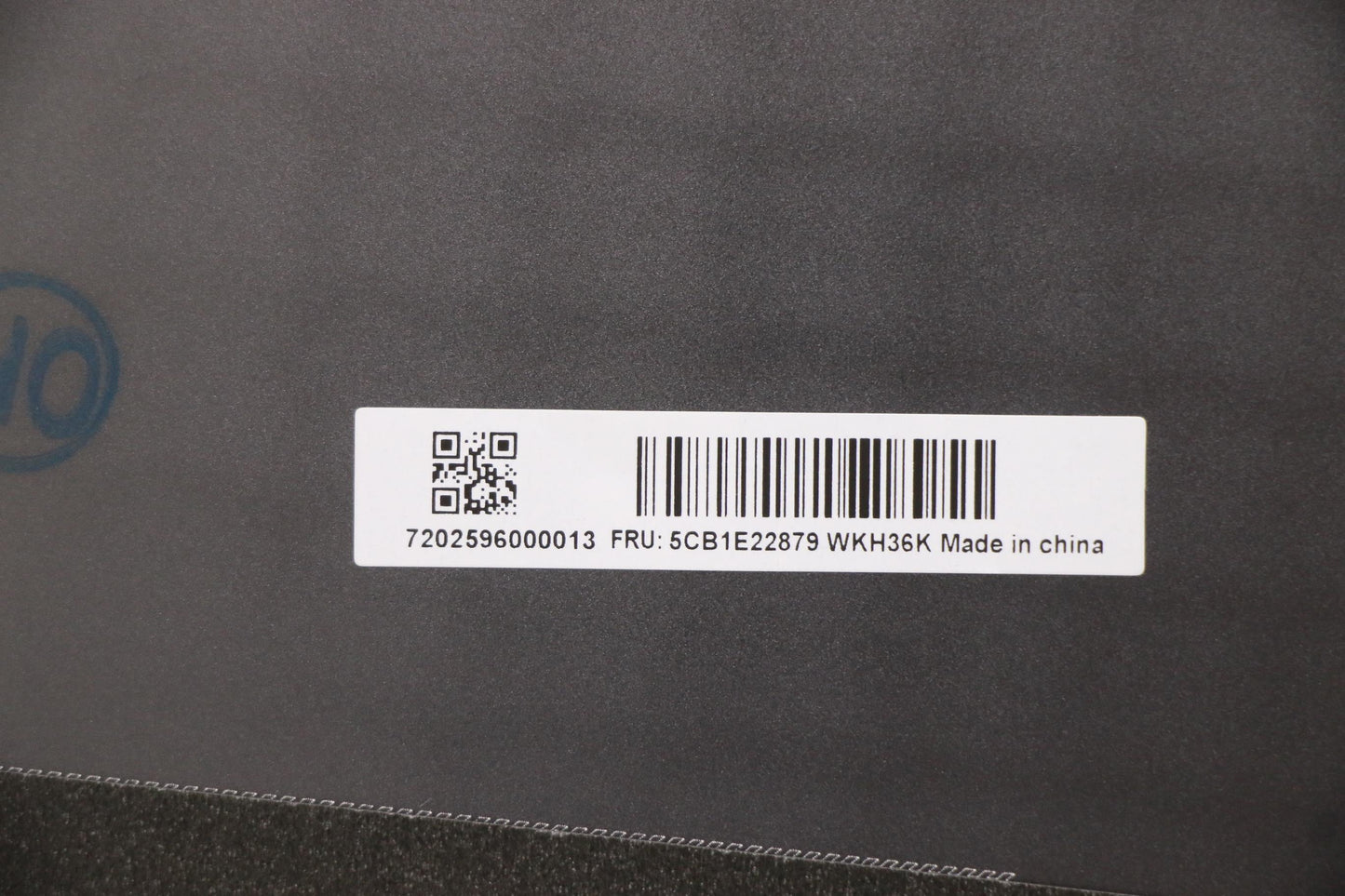 Lenovo LCD Cover, Storm for Touch - 5CB1E22879