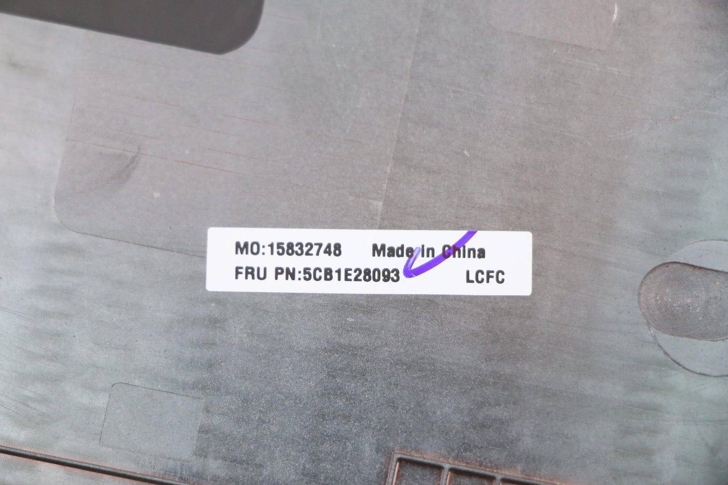 Lenovo D Cover, Black PPS, with WWAN - 5CB1E28093