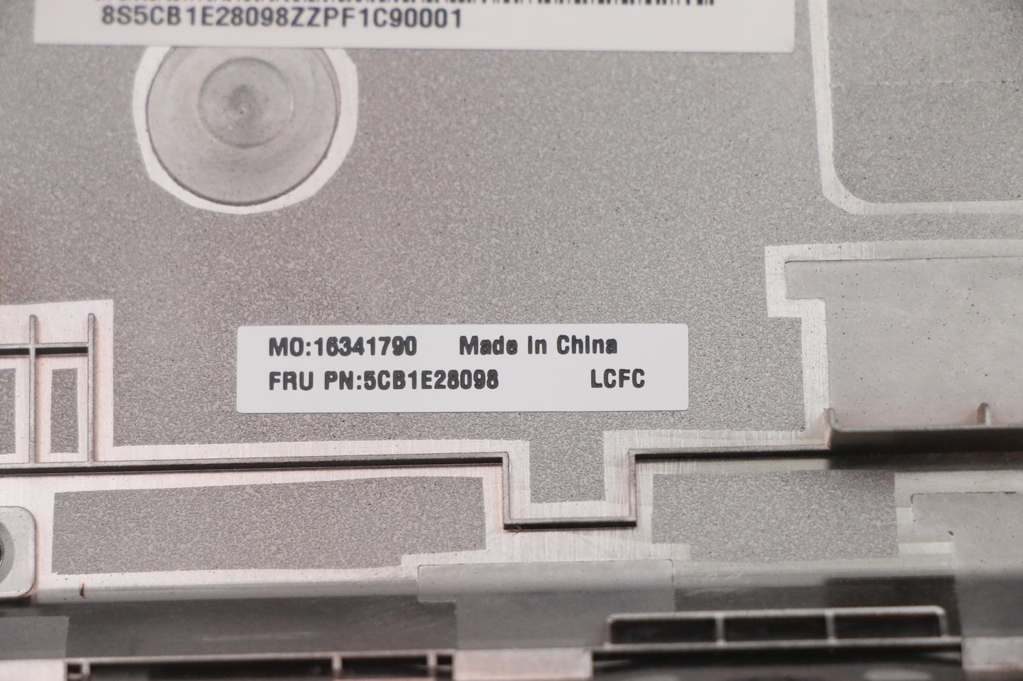 Lenovo Cover, P15SG2 D-Cover, Black, PPS, WWAN - 5CB1E28098