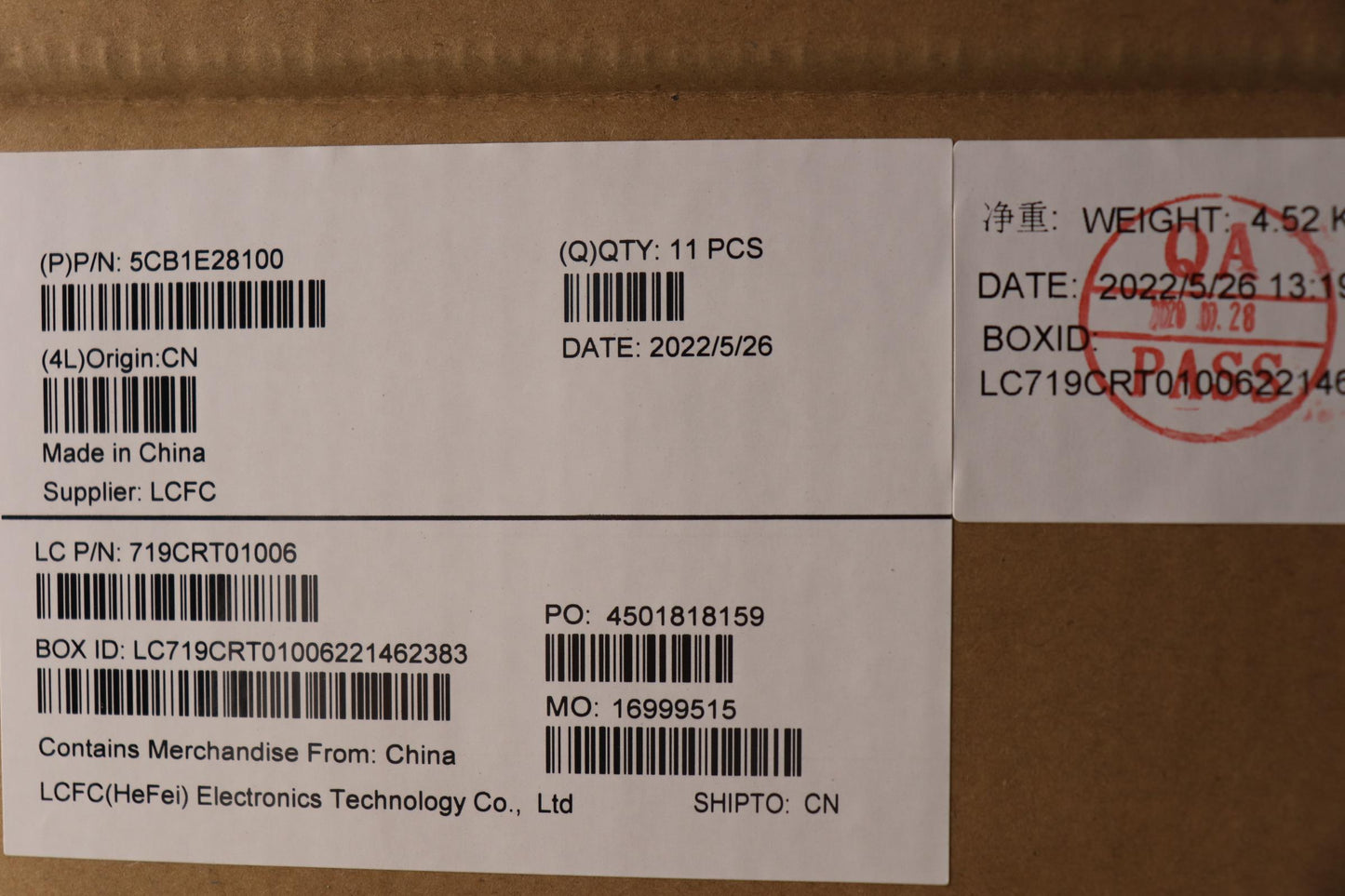 Lenovo Cover Fru T14G2_D_Cover_Pps_As - 5CB1E28100
