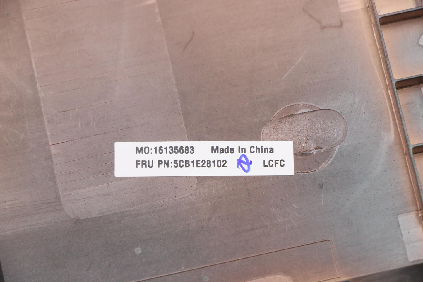 Lenovo D-Cover, PPS Material - 5CB1E28102