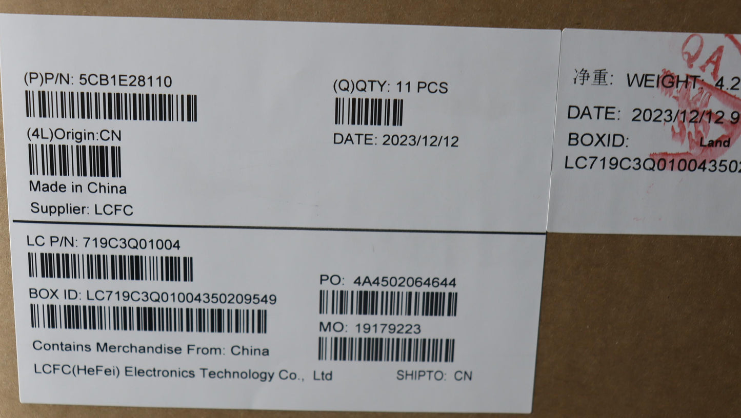 Lenovo Cover Fru P14Sg2_D_Cover_Em160 - 5CB1E28110