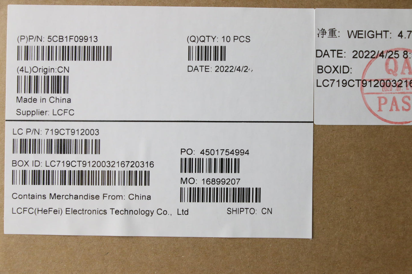Lenovo Cover Lcd Cover L 82Lx Ab - 5CB1F09913
