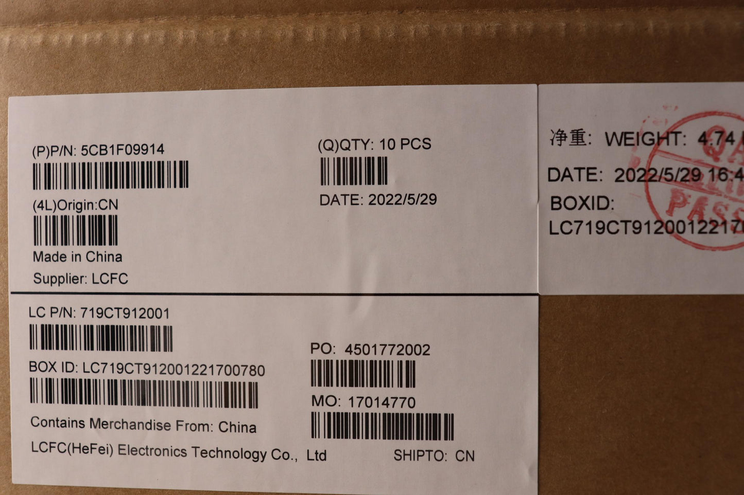 Lenovo Cover Lcd Cover L 82Lx Sand - 5CB1F09914