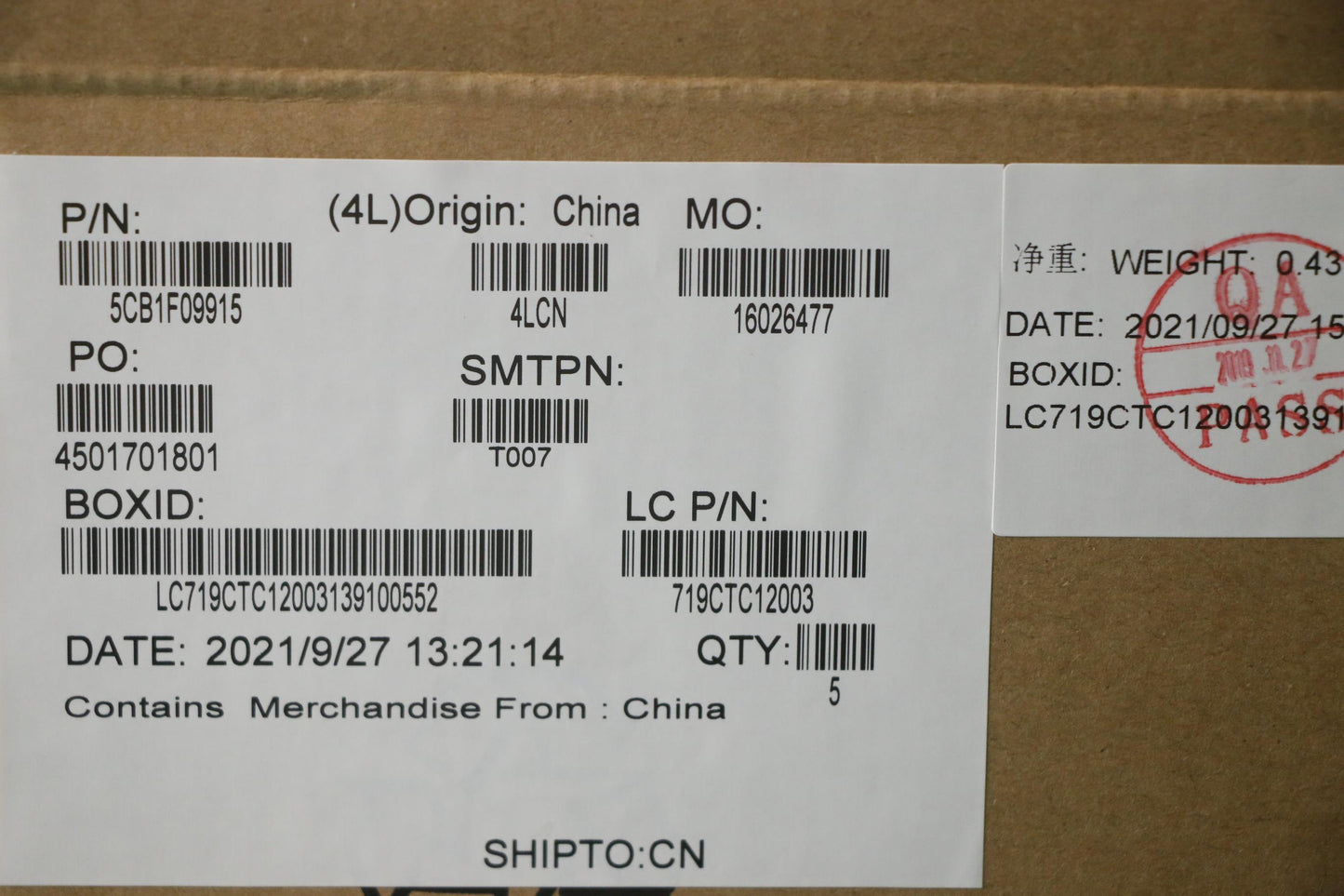 Lenovo Cover Hinge Cover L 82Lx Cg - 5CB1F09915
