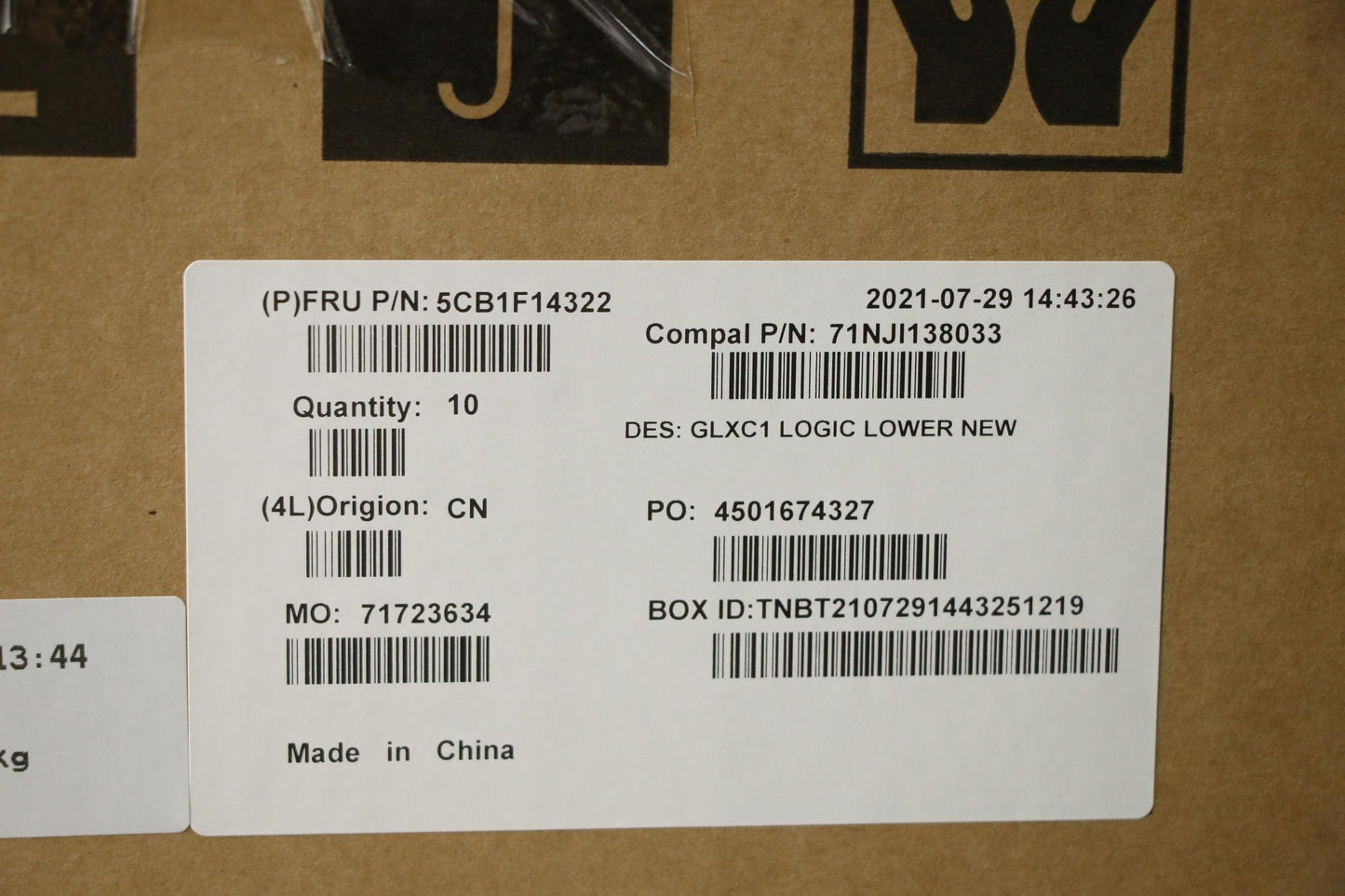 Lenovo Lower Case Cover C - 5CB1F14322