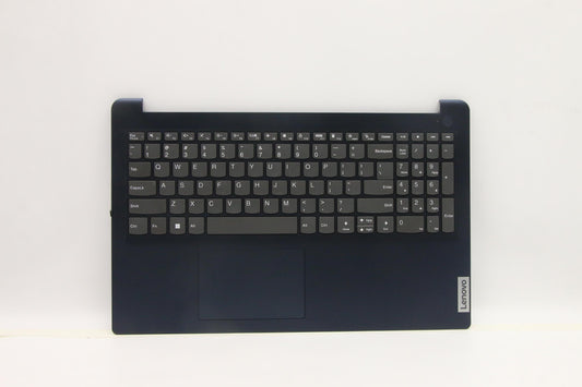 Lenovo - C-Cover with Keyboard, USA English Layout, Abyss Blue, Non-Backlit, No Fingerprint Reader - 5CB1F27089