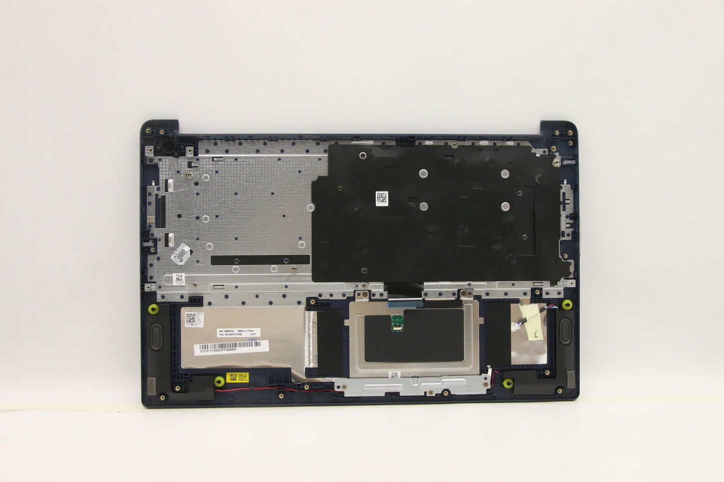 Lenovo - C-Cover with Keyboard, USA English Layout, Abyss Blue, Non-Backlit, No Fingerprint Reader - 5CB1F27089