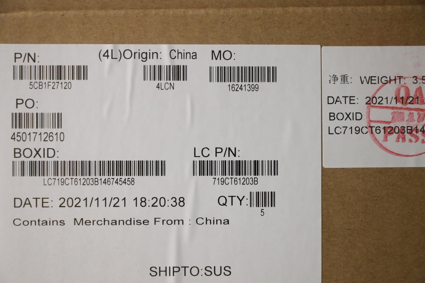Lenovo Cover Upper Case Assembly Eng - 5CB1F27120