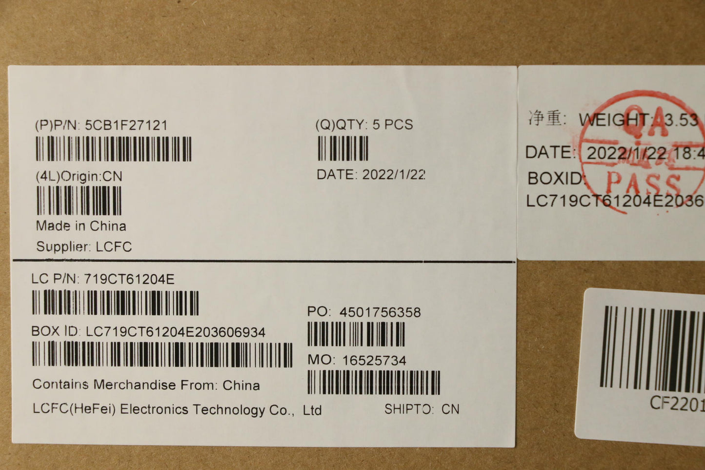 Lenovo Cover Upper Case Assembly Uke - 5CB1F27121