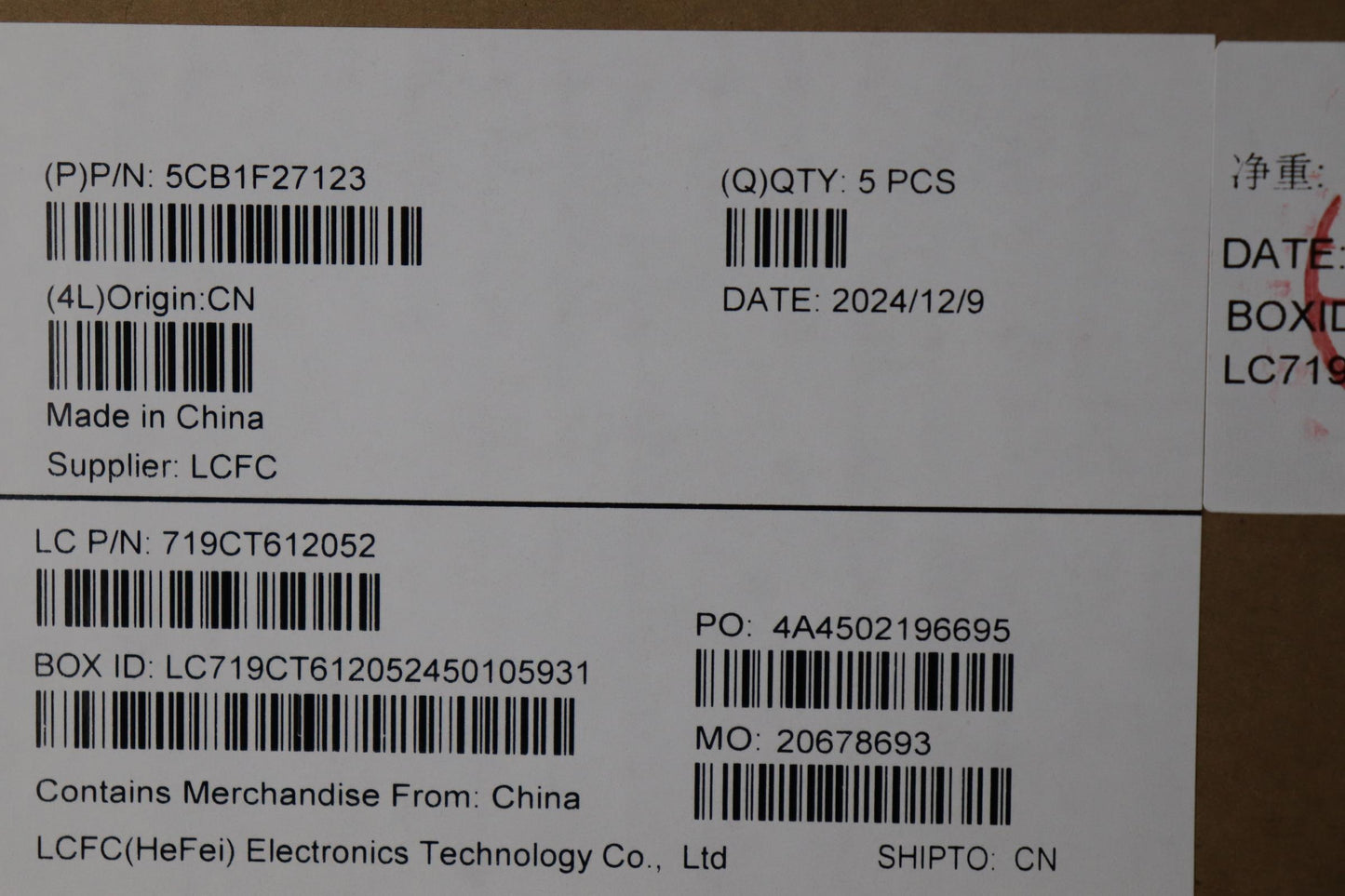 Lenovo Cover Upper Case Assembly Spa - 5CB1F27123