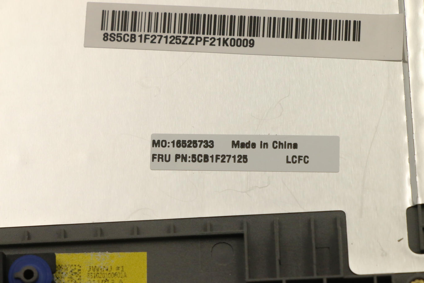 Lenovo Cover Upper Case Assembly Thai - 5CB1F27125