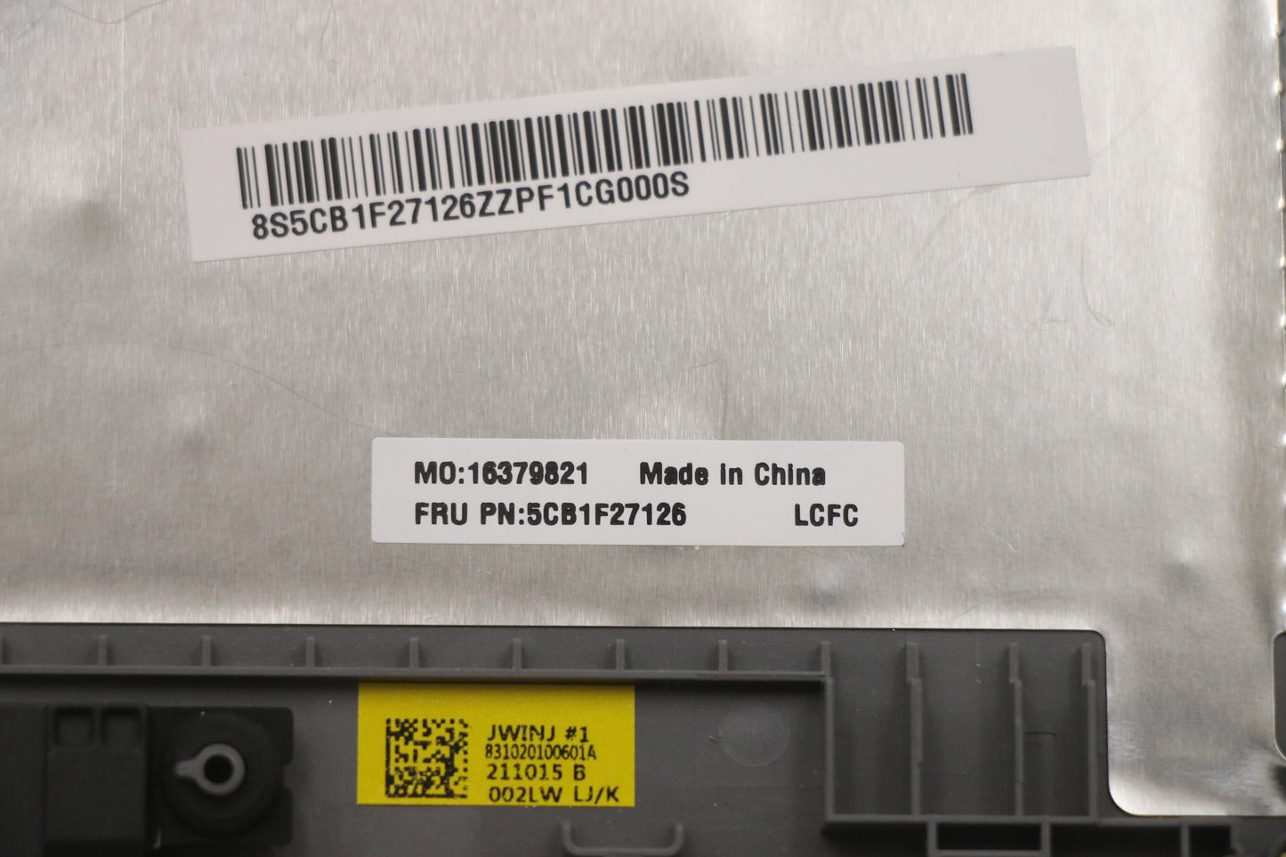 Lenovo Cover Upper Case Assembly Por - 5CB1F27126