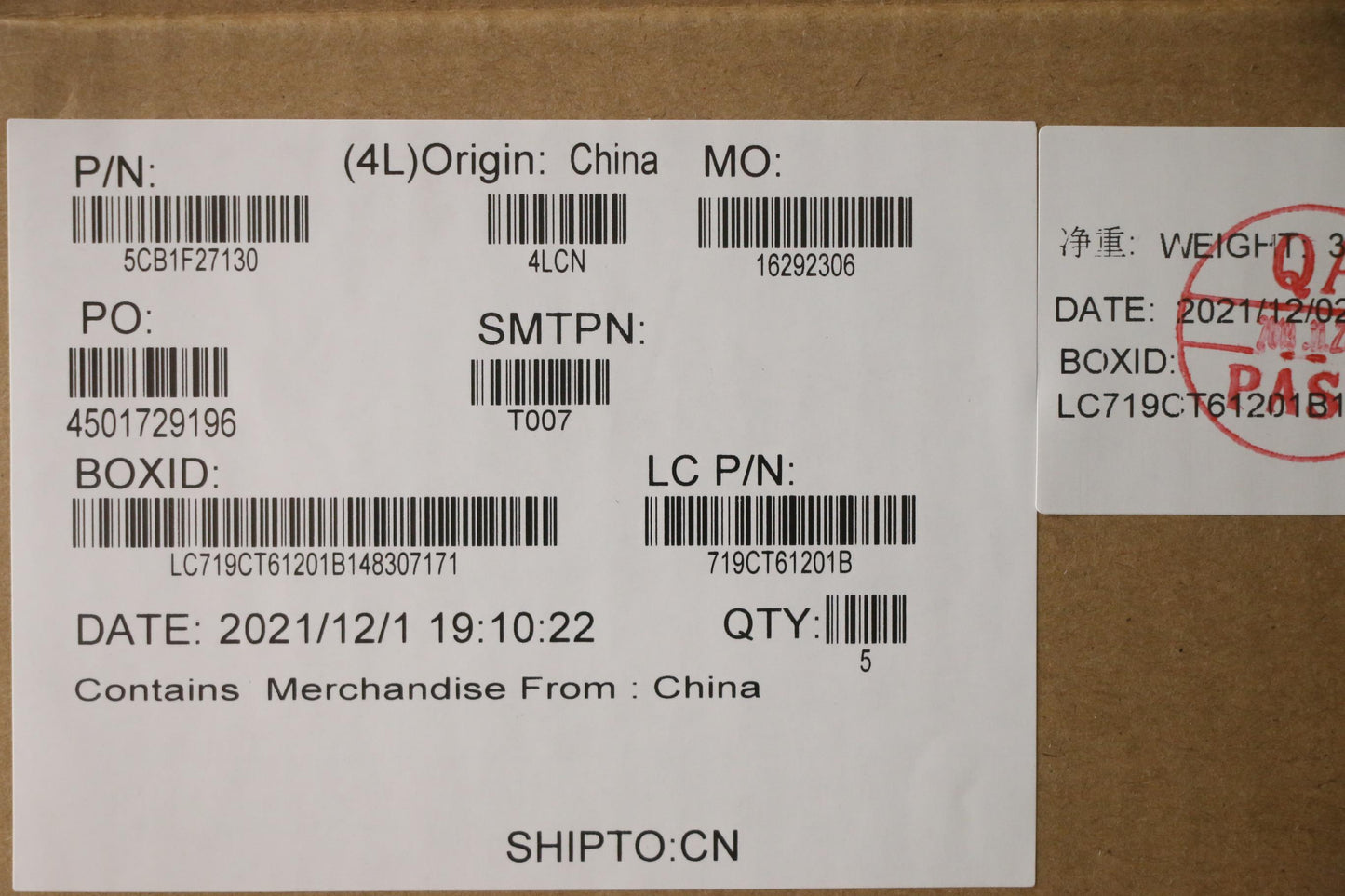 Lenovo Cover Upper Case Assembly Tc L - 5CB1F27130