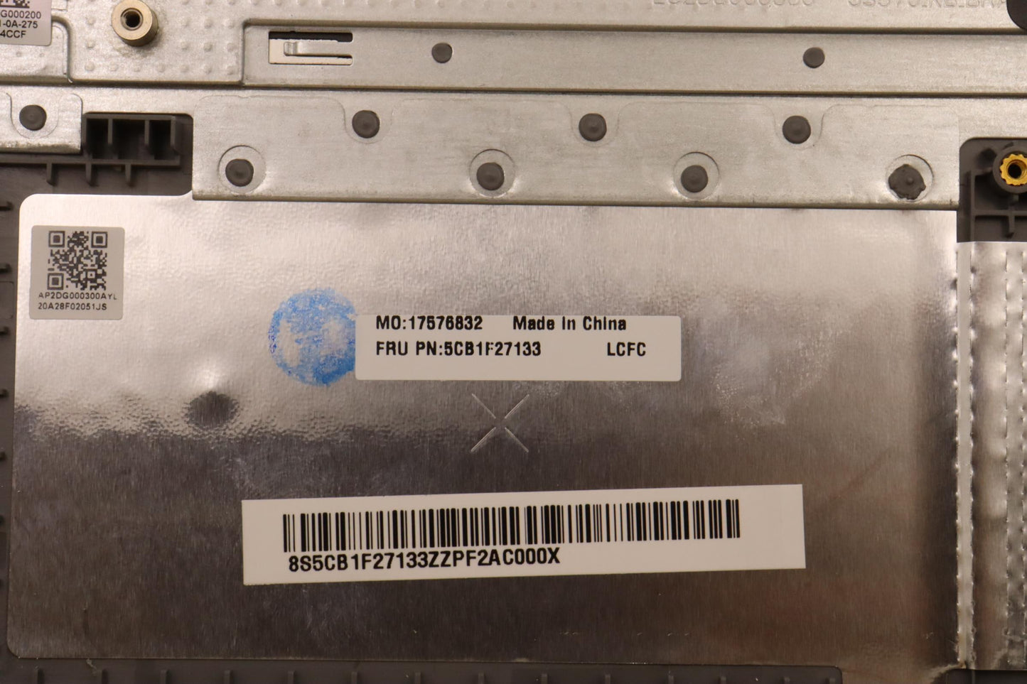Lenovo Cover Upper Case Assembly Ger - 5CB1F27133