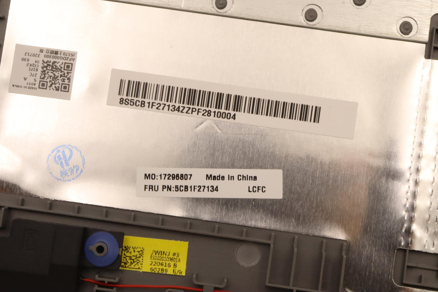 Lenovo Cover Upper Case Assembly Ara - 5CB1F27134