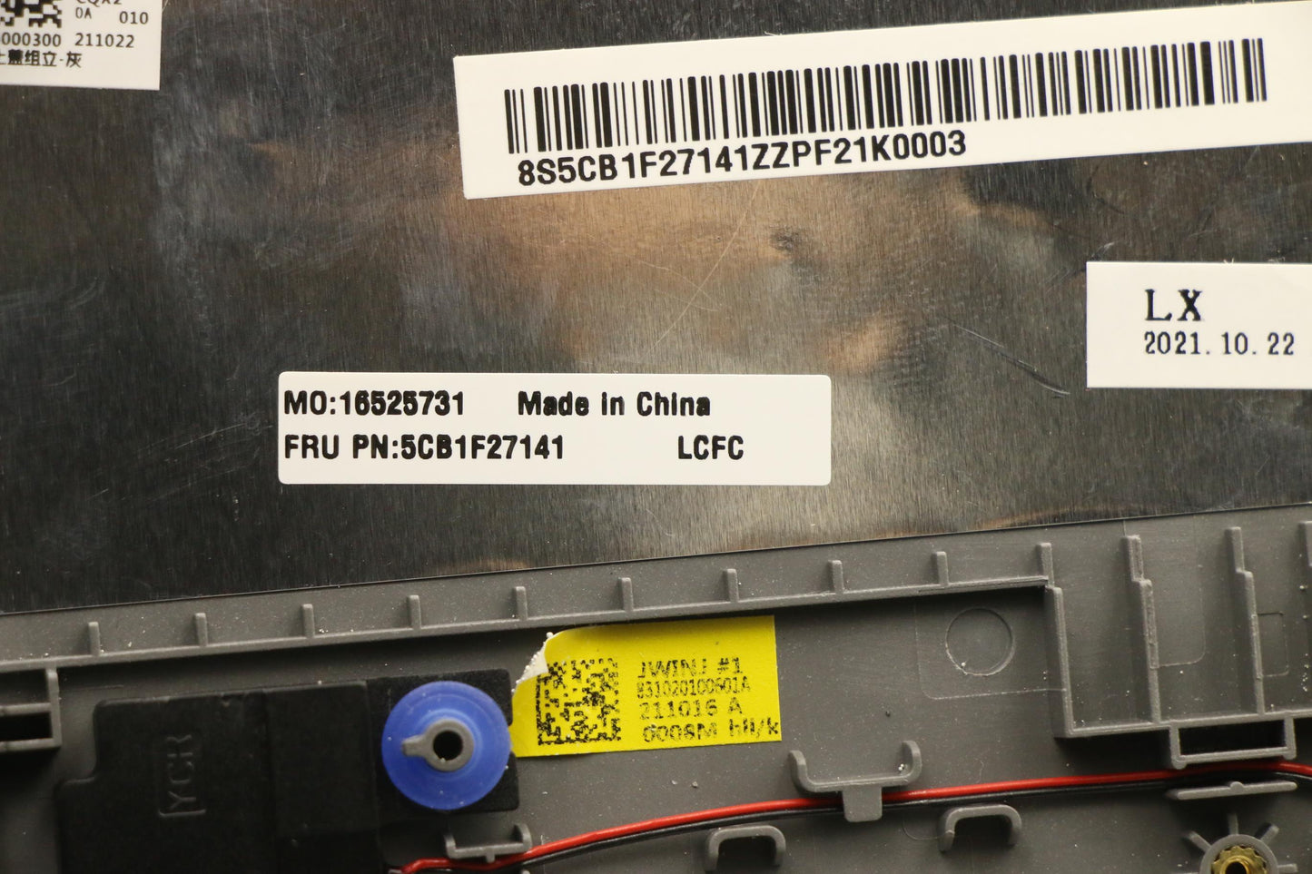 Lenovo Cover Upper Case Assembly Sws - 5CB1F27141