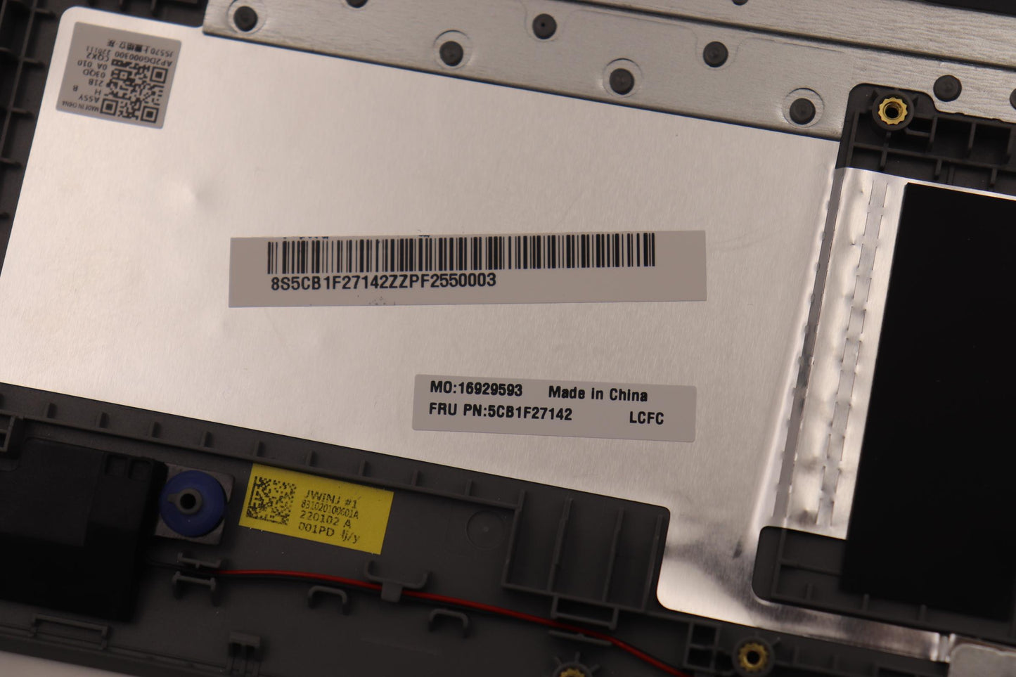 Lenovo Cover Upper Case Assembly Euro - 5CB1F27142
