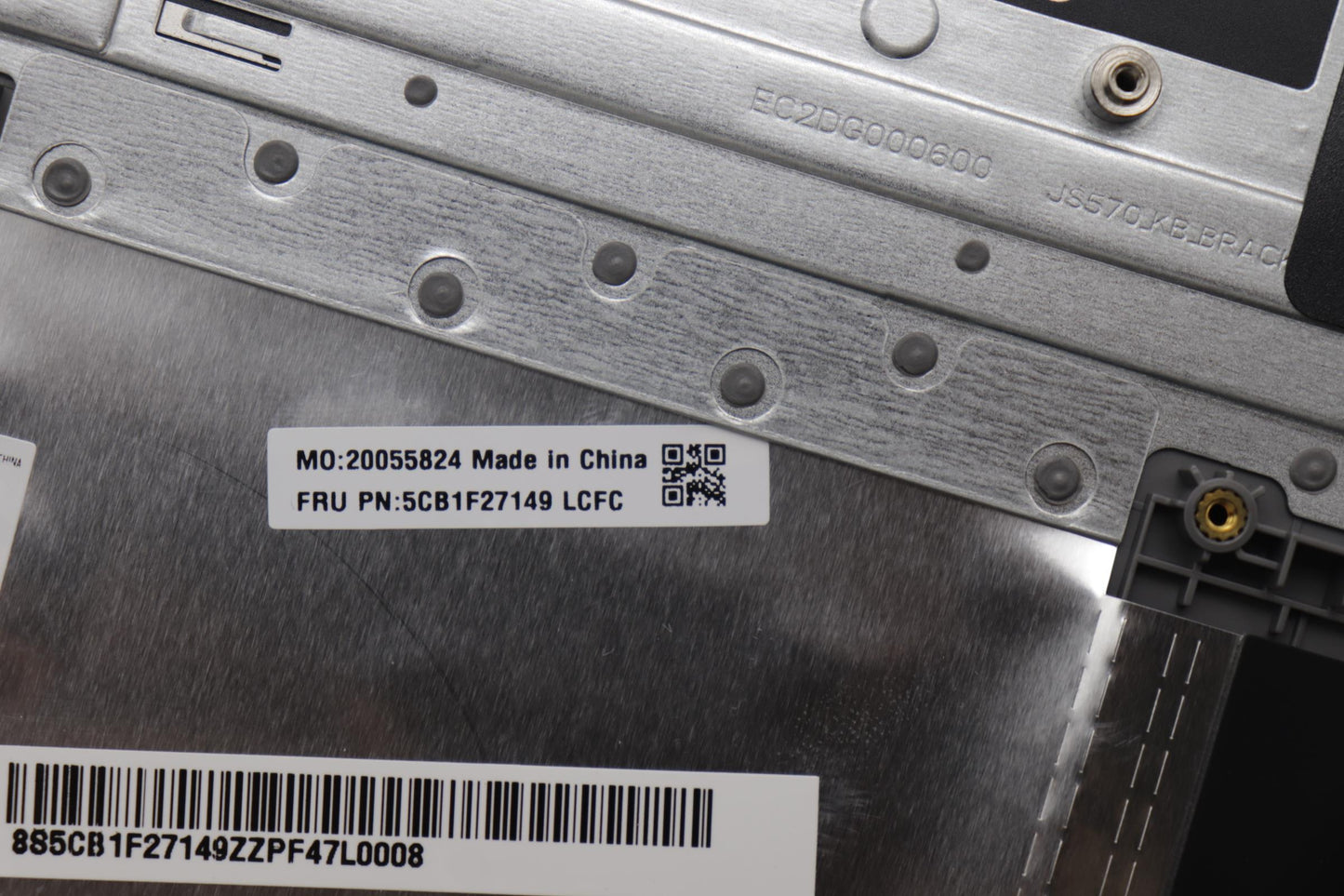 Lenovo Cover Upper Case Assembly Gre - 5CB1F27149