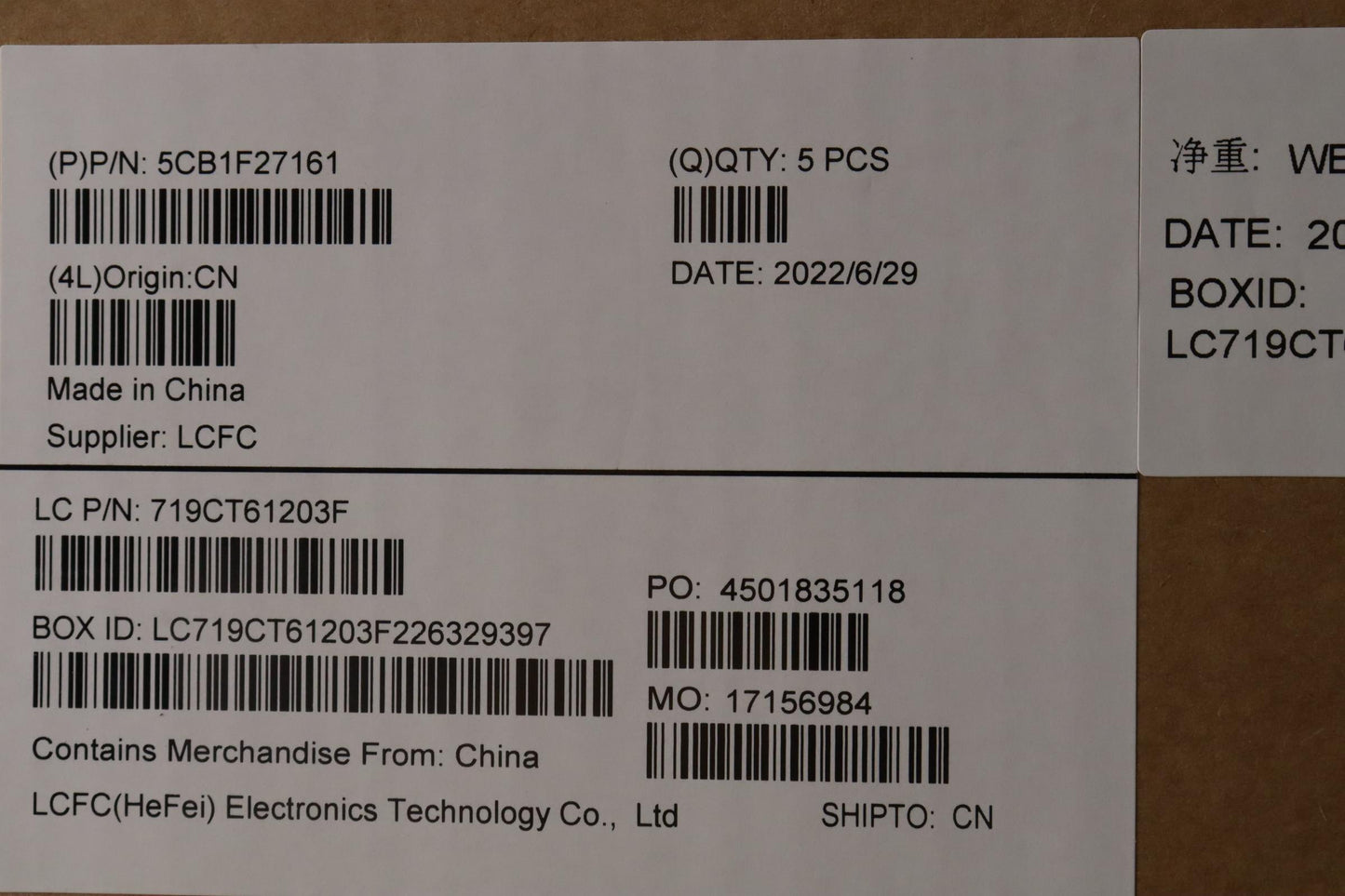Lenovo Cover Upper Case Assembly Tc L - 5CB1F27161